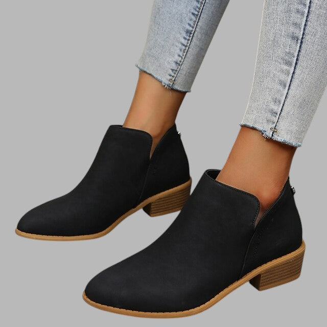 Damen Premium Winterstiefeletten Niedrig