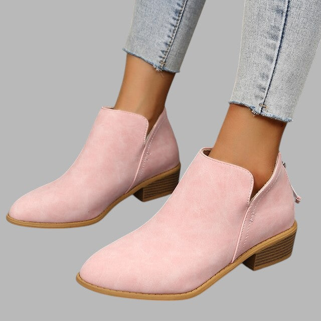 Damen Premium Winterstiefeletten Niedrig