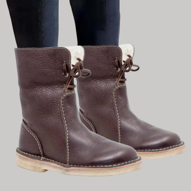 Damen Mittlere Winterstiefel