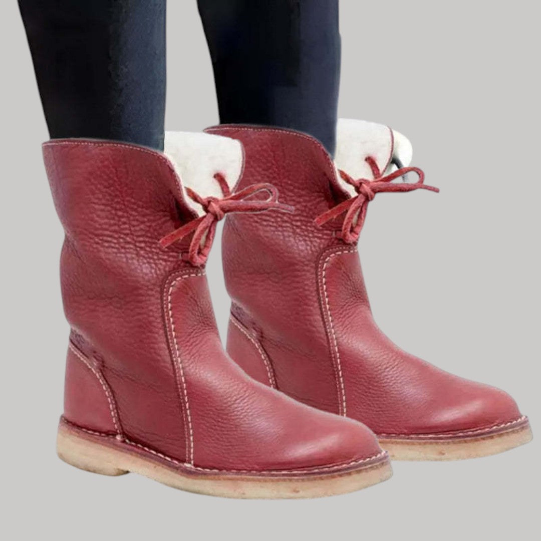 Damen Mittlere Winterstiefel