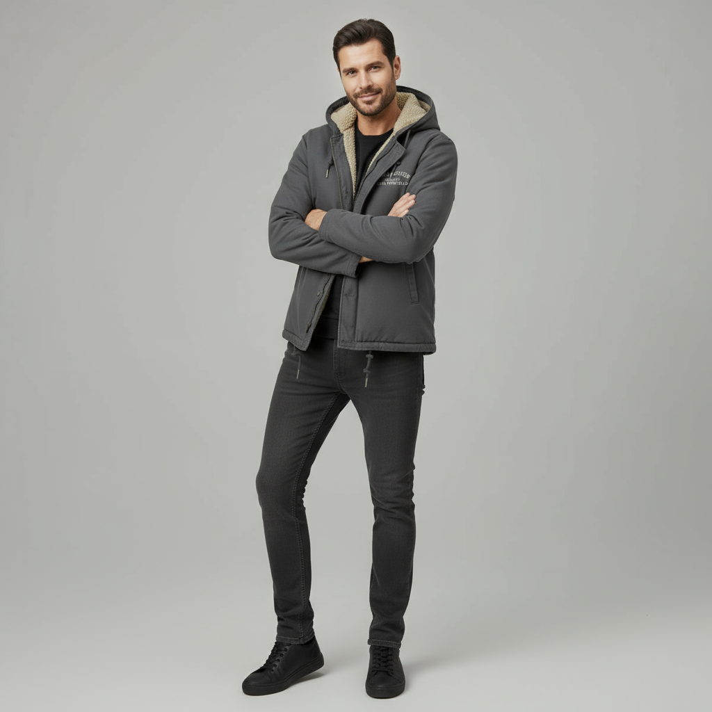 Adrian | Warm Herren Winterjacke