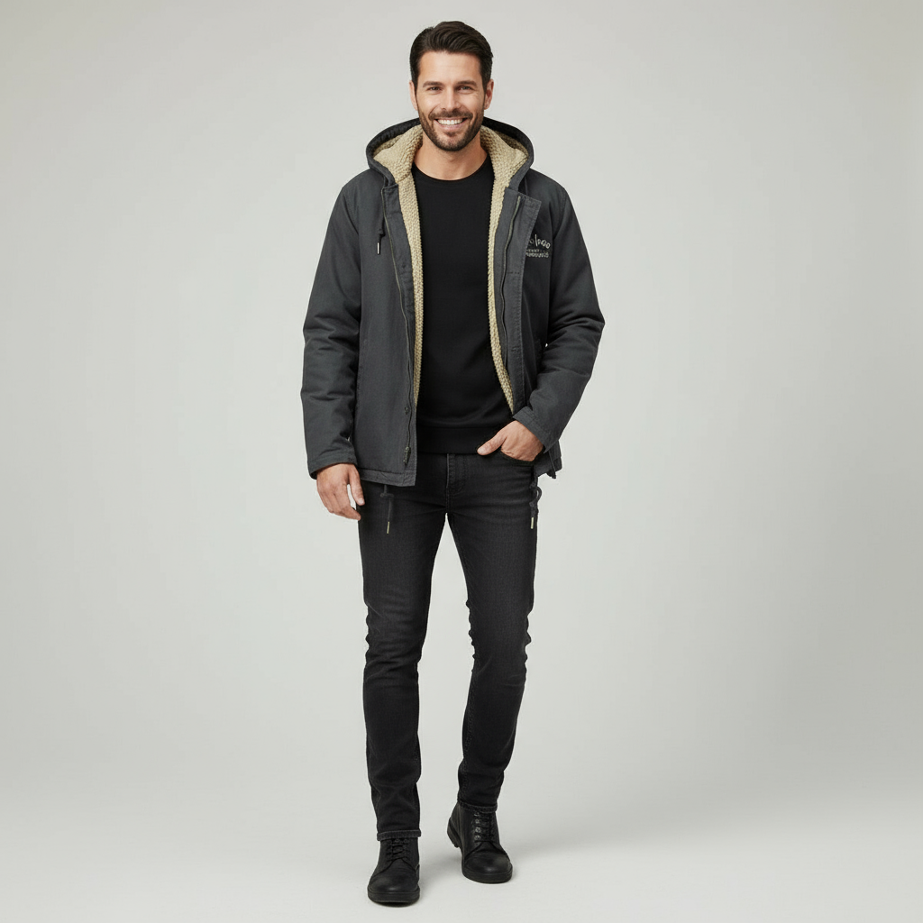 Adrian | Warm Herren Winterjacke