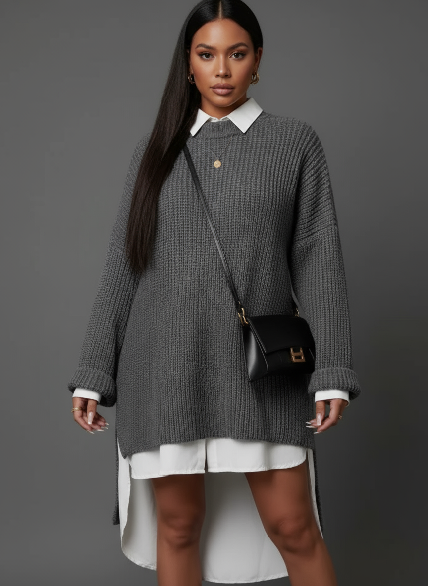 Damen Bequemer Casual Pullover