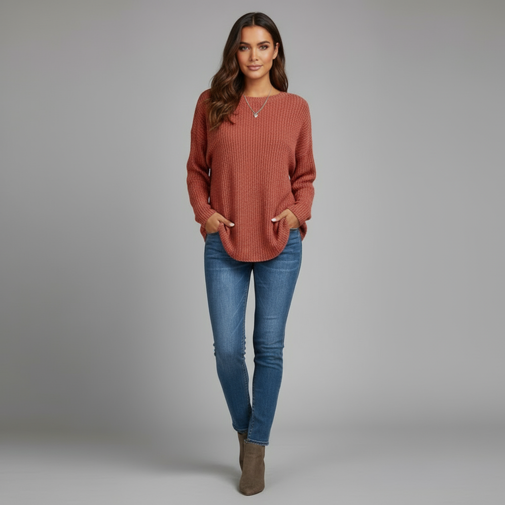 Jacqueline | Kuscheliger Winterpullover für Damen