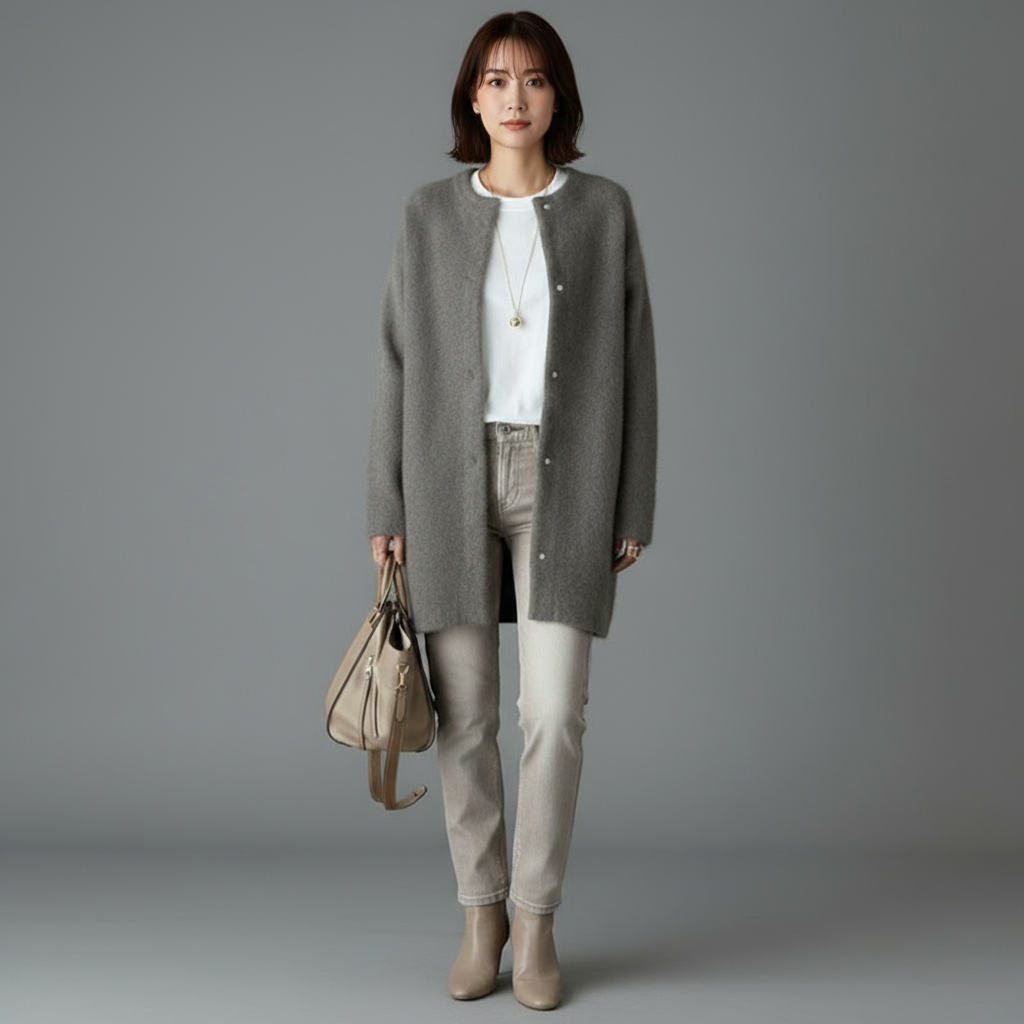 Raffinierter | Winter Stilvoller Cardigan für Damen