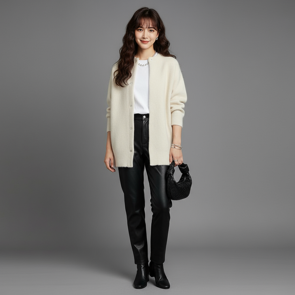 Raffinierter | Winter Stilvoller Cardigan für Damen