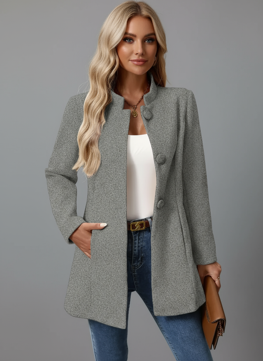 Sofia | Wintermantel mit Knöpfen für Damen