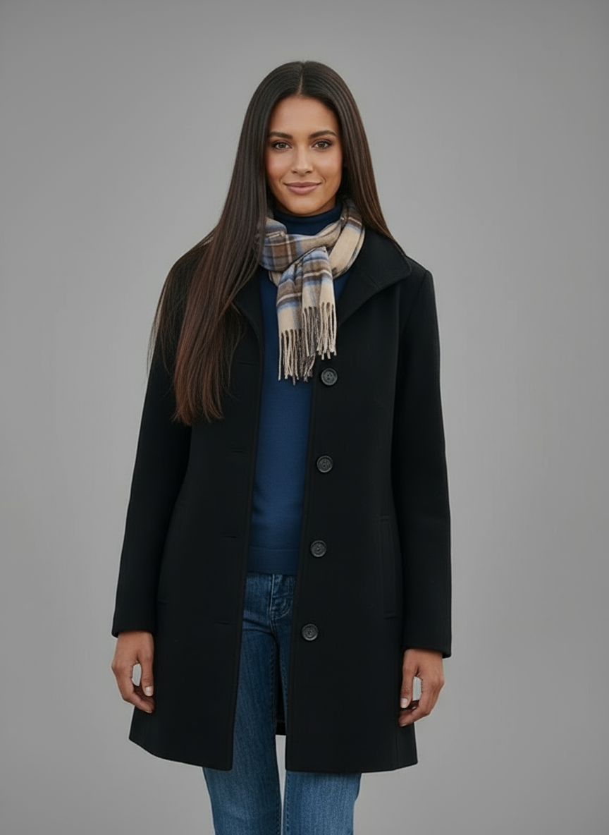Jacqueline | Stylischer Wintermantel Für Damen