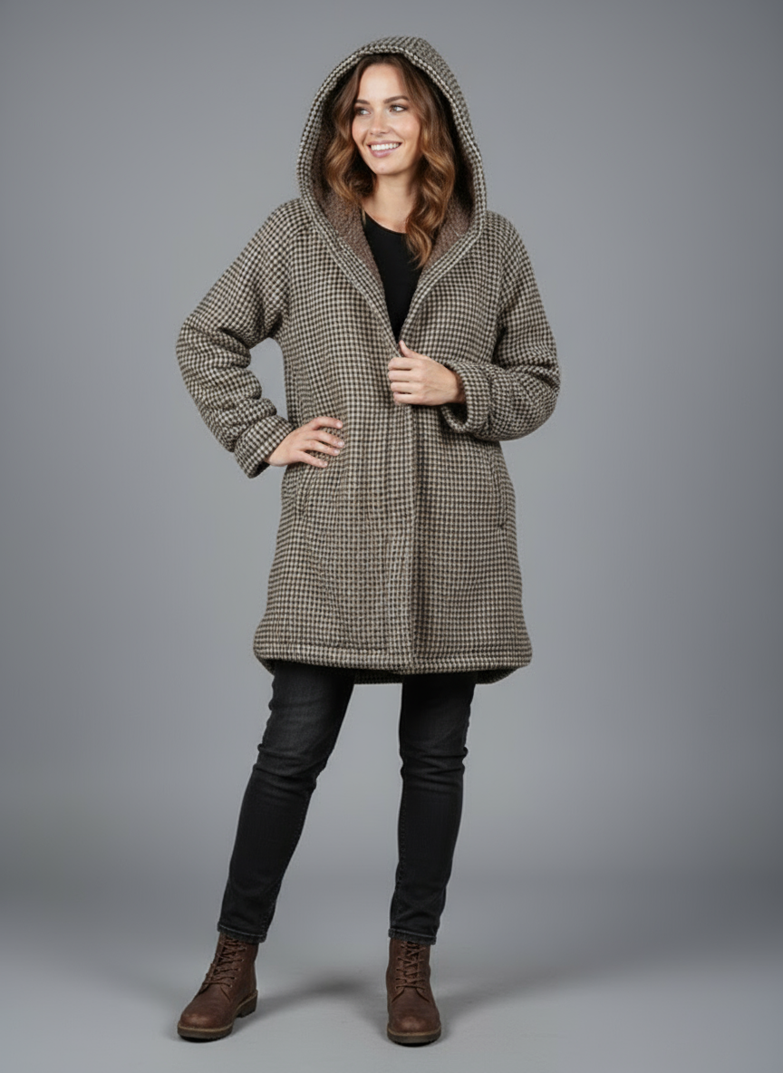 Petra | Winterjacke mit Kapuze für Damen