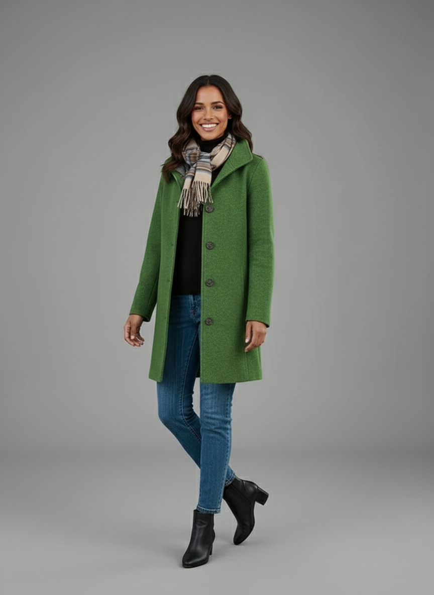 Jacqueline | Stylischer Wintermantel Für Damen
