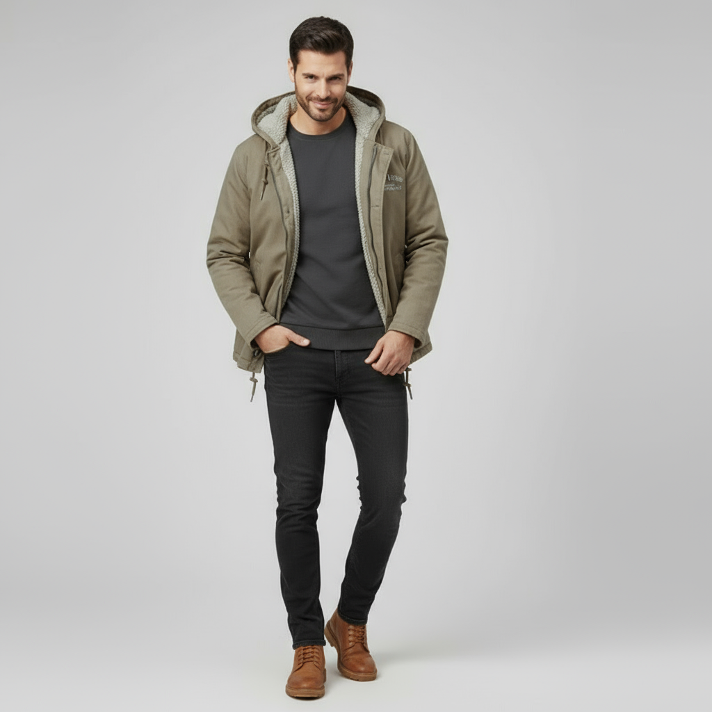 Adrian | Warm Herren Winterjacke