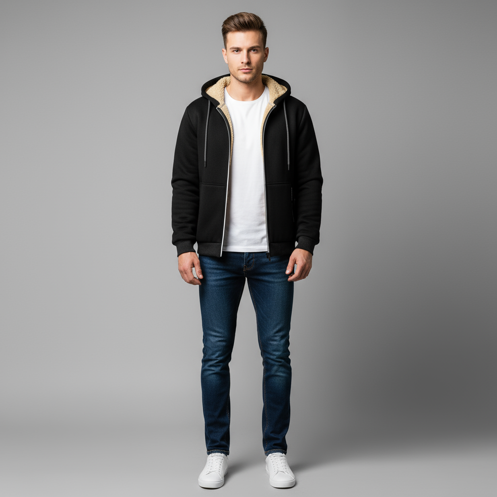 Adrian | Casual Winterpulli für Herren