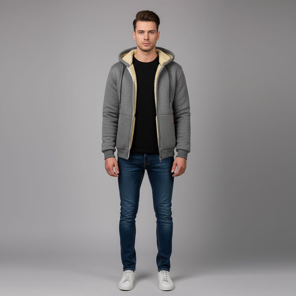 Adrian | Casual Winterpulli für Herren