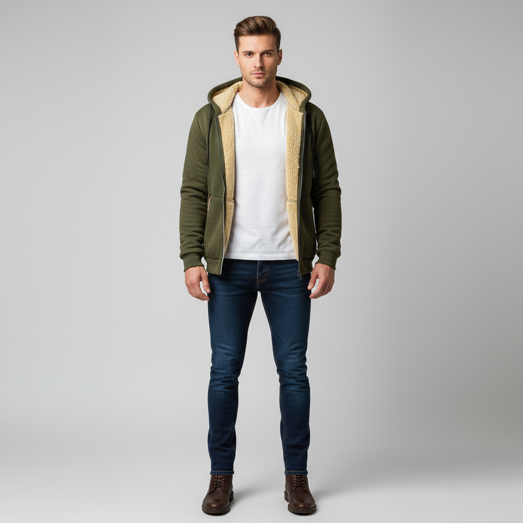 Adrian | Casual Winterpulli für Herren