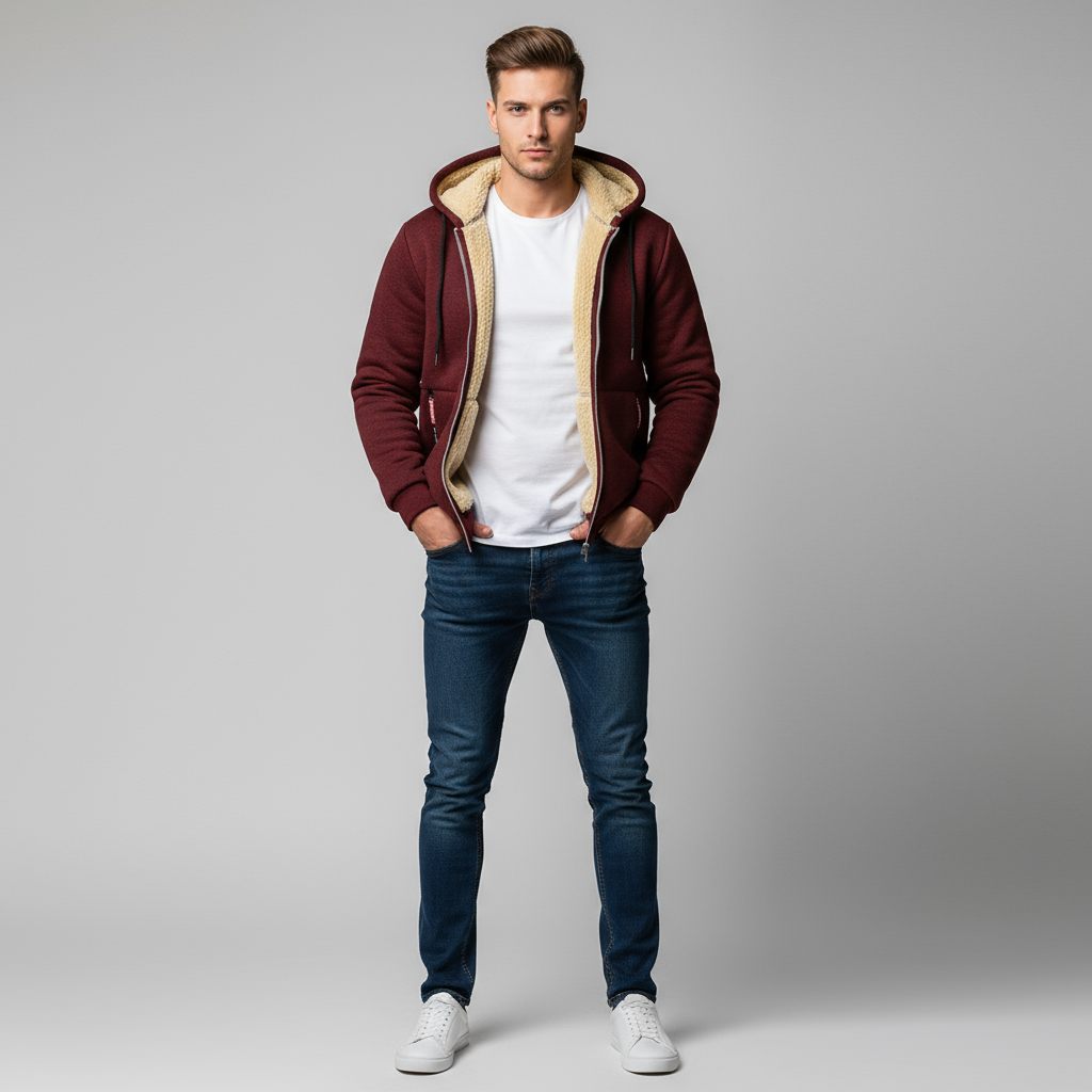 Adrian | Casual Winterpulli für Herren