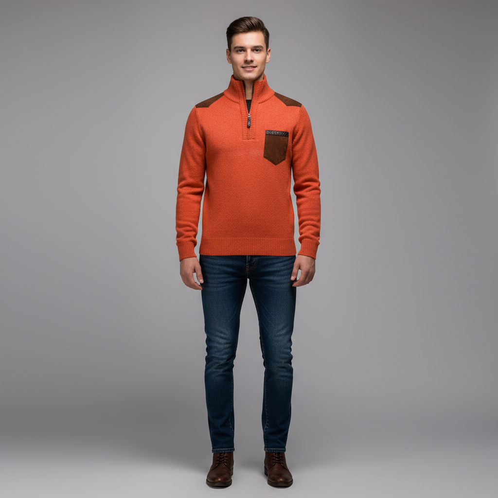 Daniel | Komfortable Winterpulli für Herren