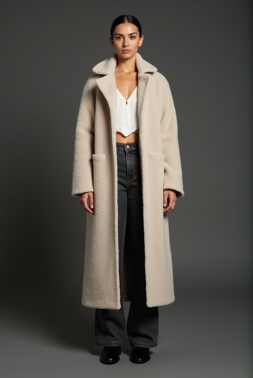 Clara | Lange Warme Winterjacke Für Damen