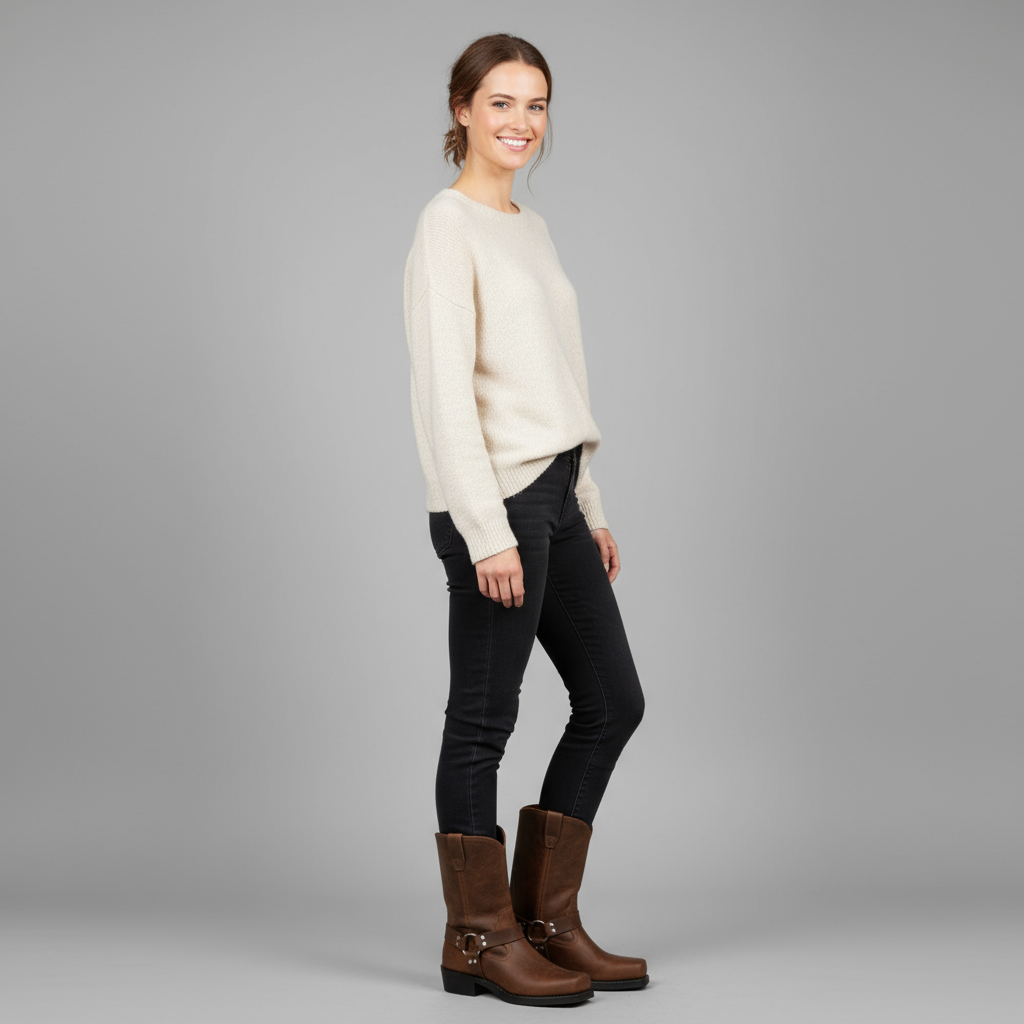 Damen Vintage Stiefel