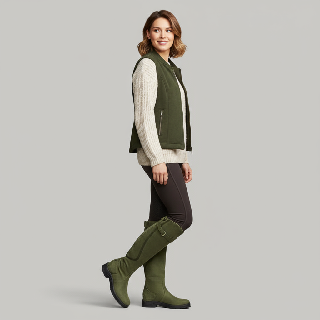 Damen Hohe Regenstiefel