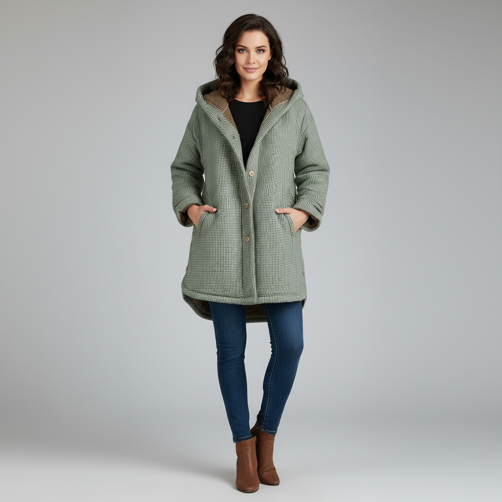 Petra | Winterjacke mit Kapuze für Damen