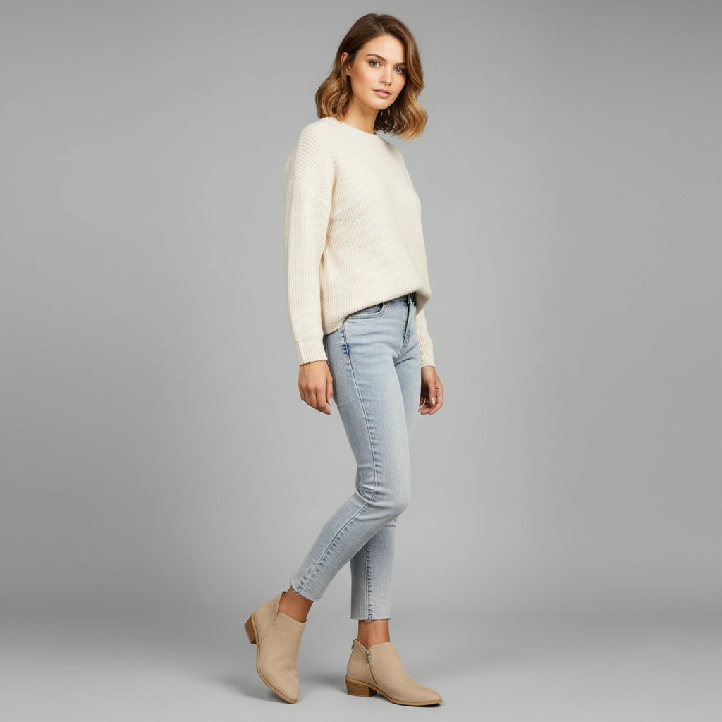 Damen Premium Winterstiefeletten Niedrig